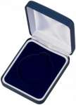 MAROON PADDED MEDAL BOX