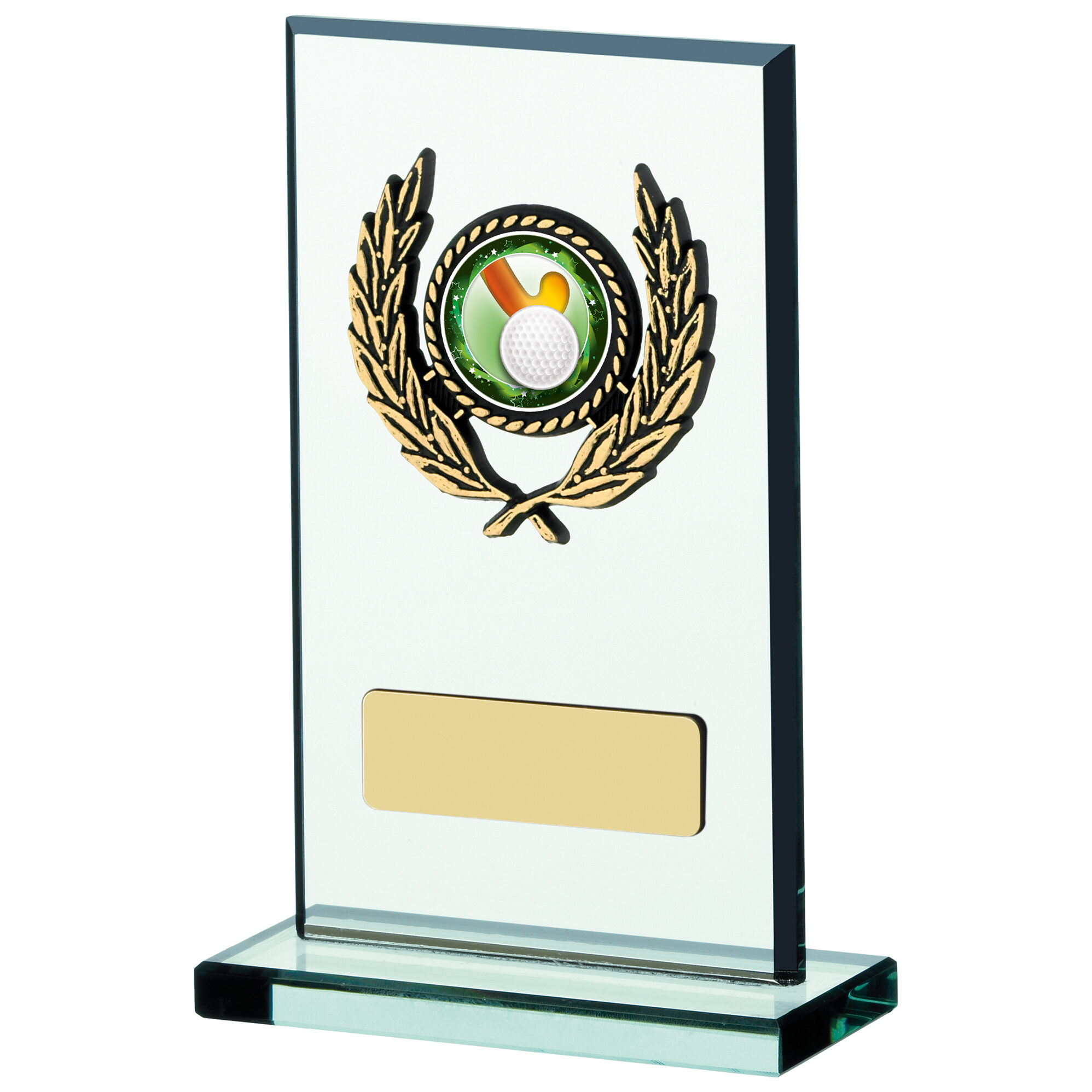 4.25" GLASS PLAQUE AWARD