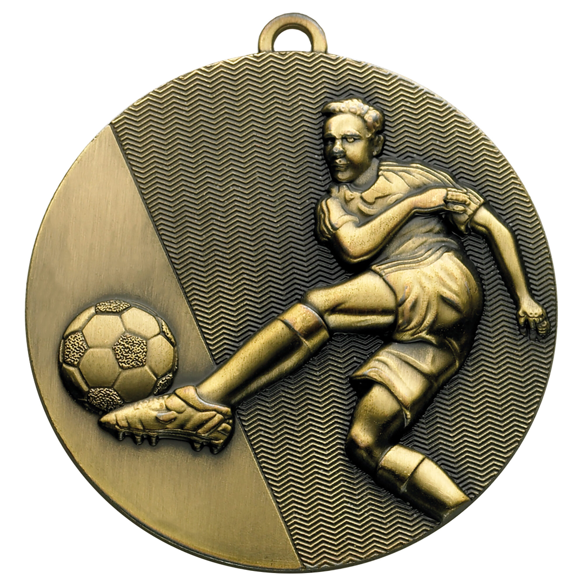 50MM FOOTBALL MEDAL