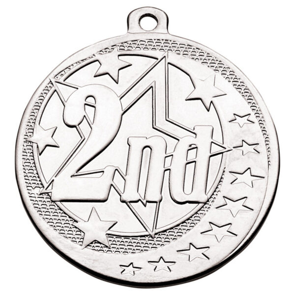 50MM 2ND MEDAL SILVER