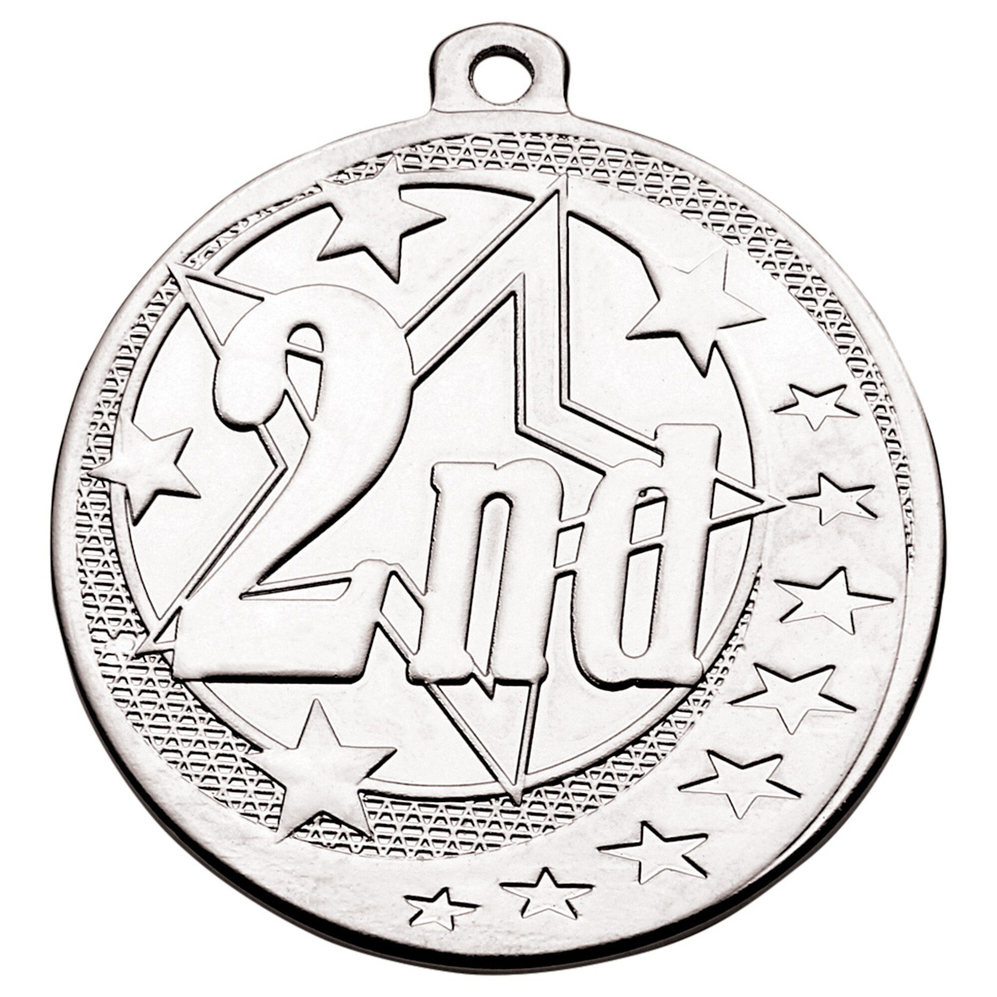 50MM 2ND MEDAL SILVER