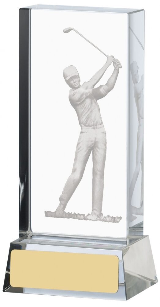 Crystal Golf Block Award