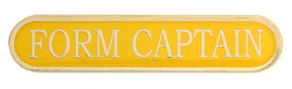 Image coming soon for Yellow Form Captain Badge