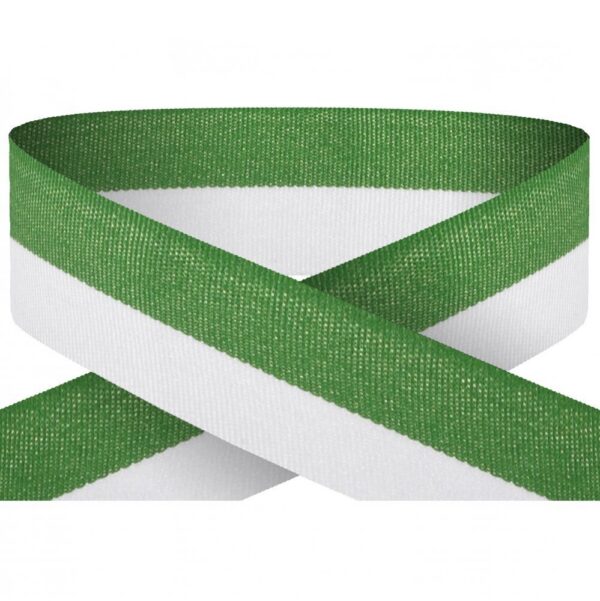 Image coming soon for Green and White Award Ribbon