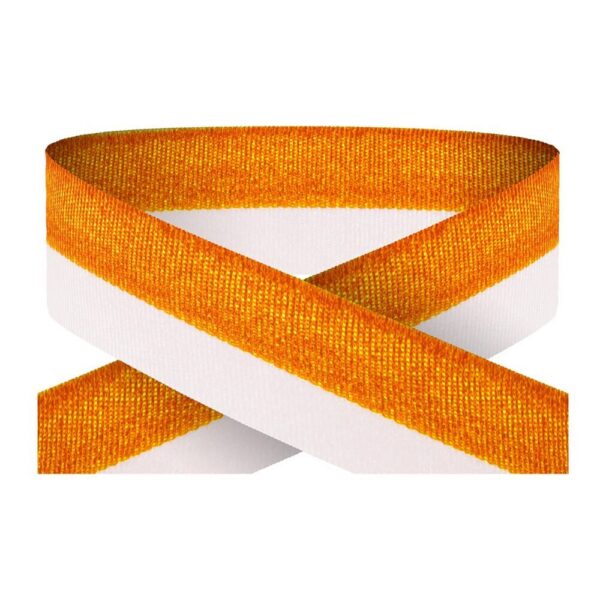 Image coming soon for ORANGE AND WHITE 22MM WIDE RIBBON